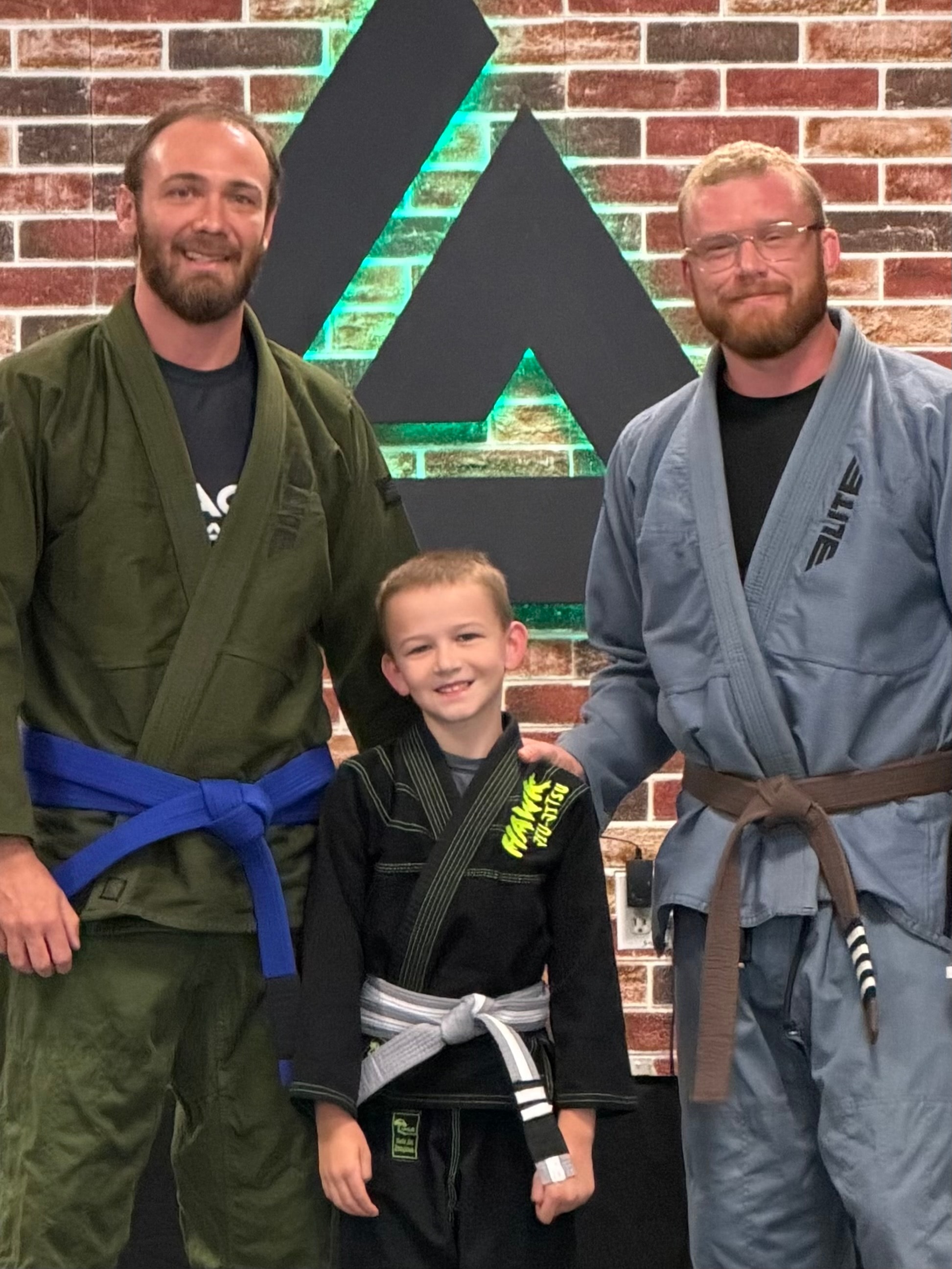 Kids martial arts class at Gracie Hernando